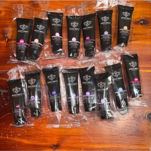 Saviland Poly Nail Gel Set lot of 50!! New! Includes nail lamp also new! - Picture 8 of 11